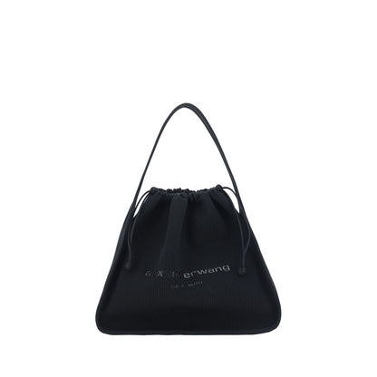 Bolso de mano de poliéster negro Alexander Wang
