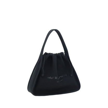 Bolso de mano de poliéster negro Alexander Wang