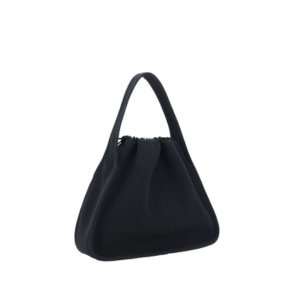 Bolso de mano de poliéster negro Alexander Wang