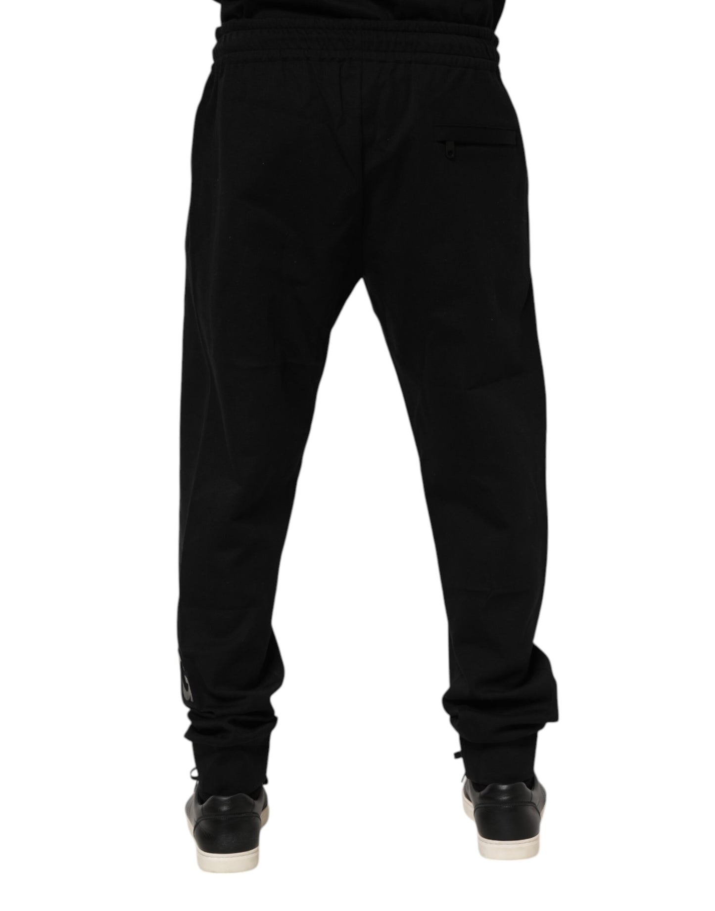 Pantalones deportivos Dolce & Gabbana negros de algodón para hombre