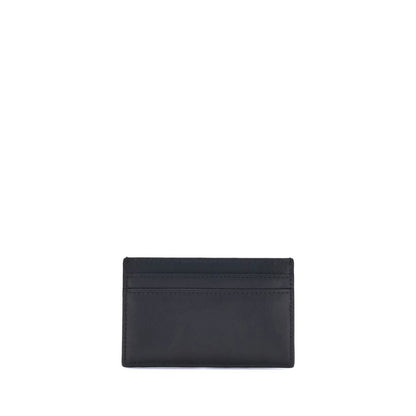 Cartera Alexander McQueen de piel de becerro negra Bos Taurus