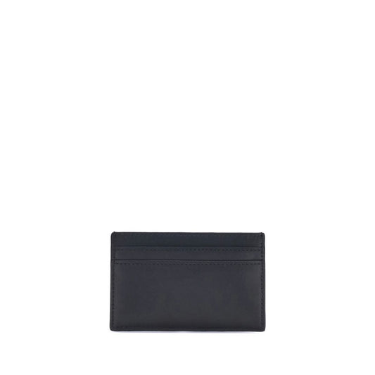 Cartera Alexander McQueen de piel de becerro negra Bos Taurus
