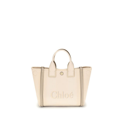 Bolso Chloé de algodón beige