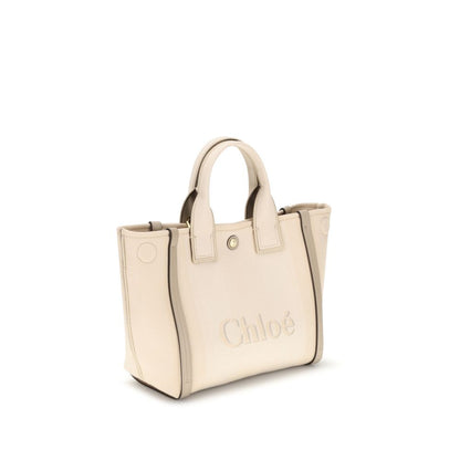 Bolso Chloé de algodón beige