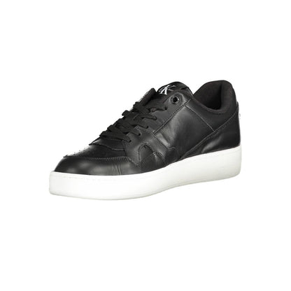 Calvin Klein Zapatilla Negra de Poliéster para Hombre