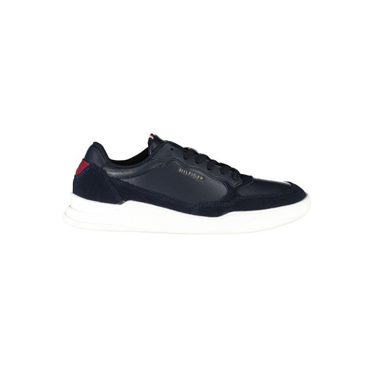 Zapatilla de hombre Tommy Hilfiger de cuero azul