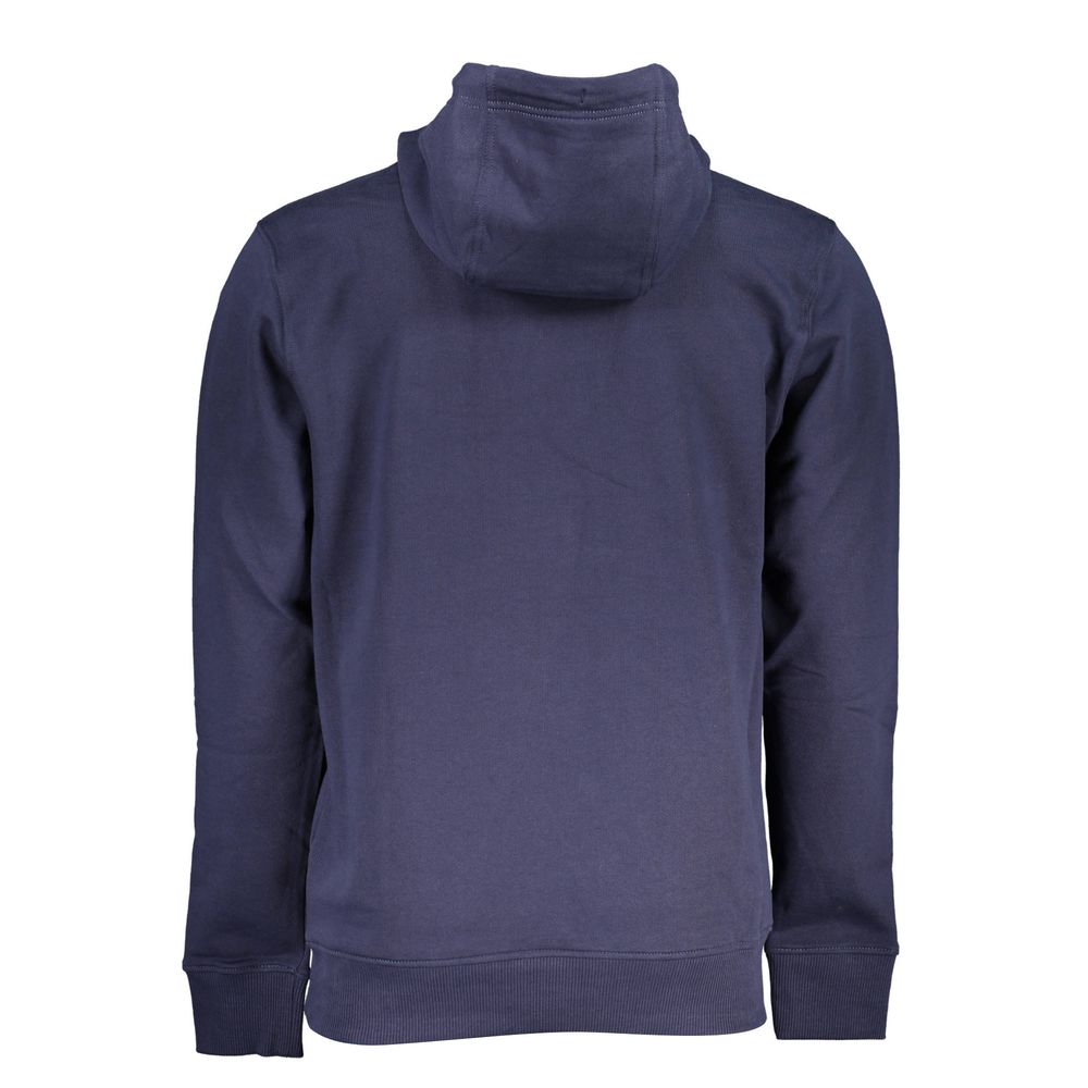 Sudadera con capucha de algodón azul para hombre Tommy Hilfiger
