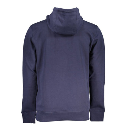 Sudadera con capucha de algodón azul para hombre Tommy Hilfiger