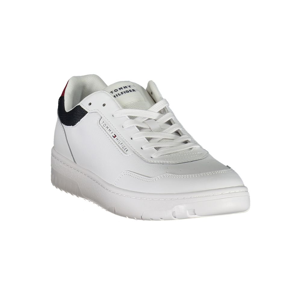 Tommy Hilfiger Zapatillas de Hombre de Cuero Bianco