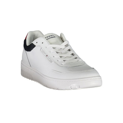 Tommy Hilfiger Zapatillas de Hombre de Cuero Bianco