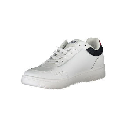 Tommy Hilfiger Zapatillas de Hombre de Cuero Bianco
