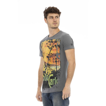Trussardi Action Men's T-shirt 90% Cotton