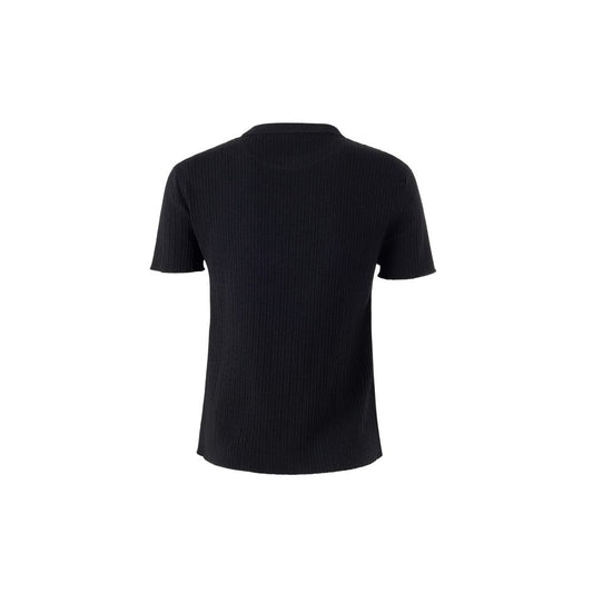 Camiseta de seda negra Tom Ford