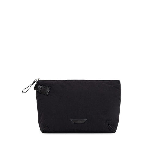 Bolso de mano Bottega Veneta de nylon negro