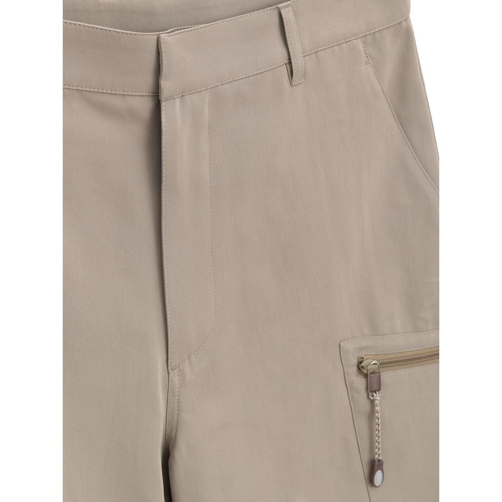 Pantalones cortos cargo de algodón beige Dior