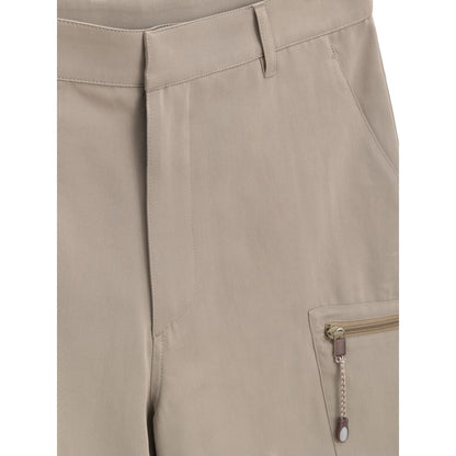Pantalones cortos cargo de algodón beige Dior