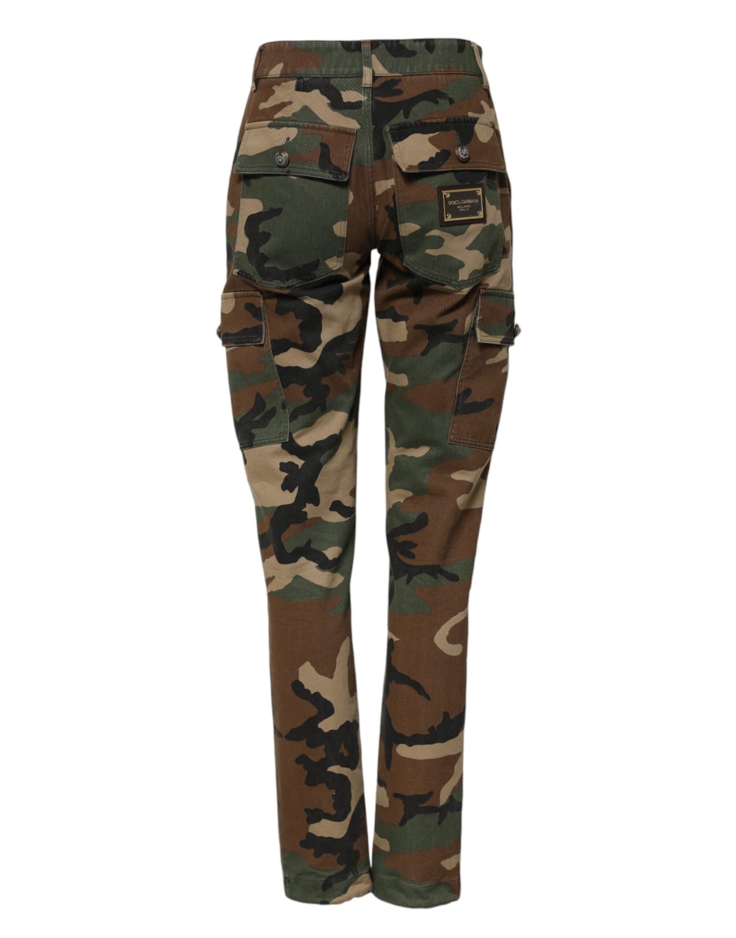 Pantalón cargo multicolor camuflaje de Dolce & Gabbana