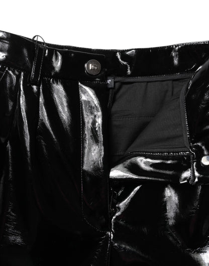 Pantalones pitillo cargo de talle alto negros de Dolce & Gabbana
