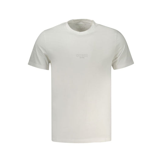 Camiseta de hombre Guess Jeans de algodón blanco