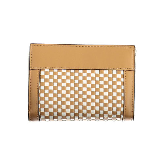 Billetera Guess de poliuretano marrón para mujer
