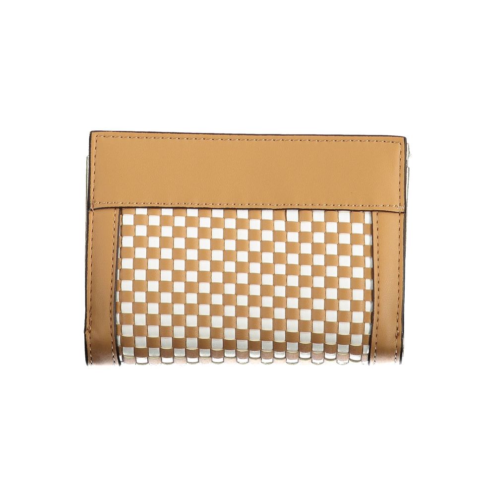 Billetera Guess de poliuretano marrón para mujer