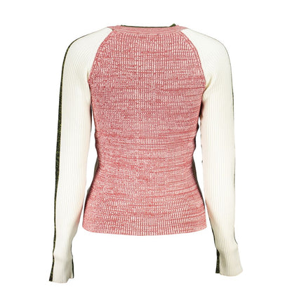Suéter de viscosa blanco Desigual para mujer