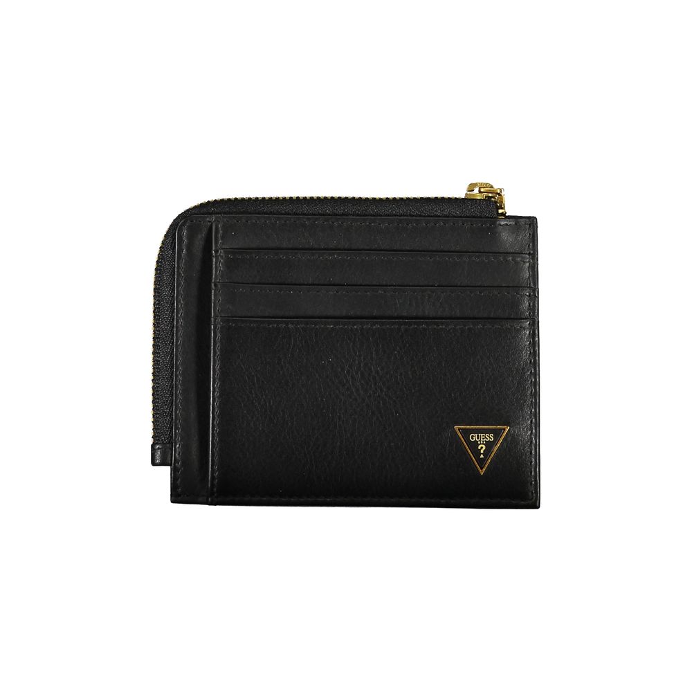 Billetera de cuero Guess Nero para hombre