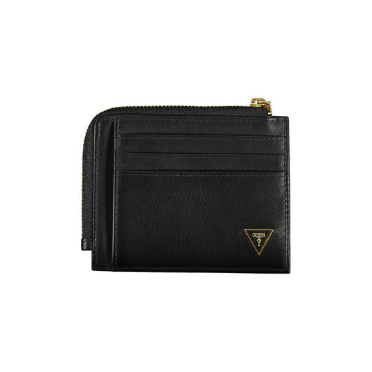 Billetera de cuero Guess Nero para hombre