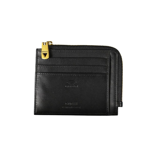 Billetera de cuero Guess Nero para hombre