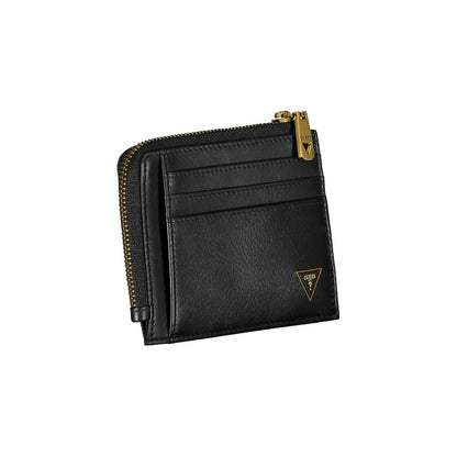 Billetera de cuero Guess Nero para hombre