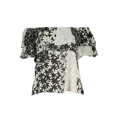 Camiseta Desigual Bianco de algodón para mujer
