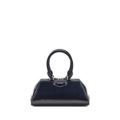 Bolso de mano Givenchy de piel de becerro negra Bos Taurus