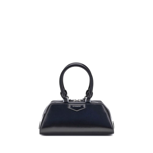 Bolso de mano Givenchy de piel de becerro negra Bos Taurus