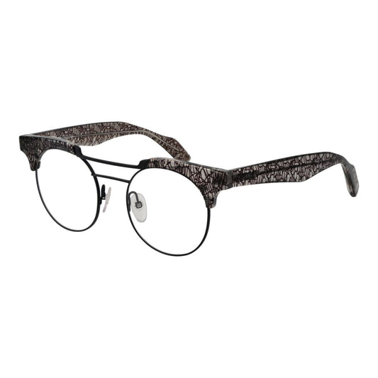 Gafas de plástico negro Yohji Yamamoto (montura)