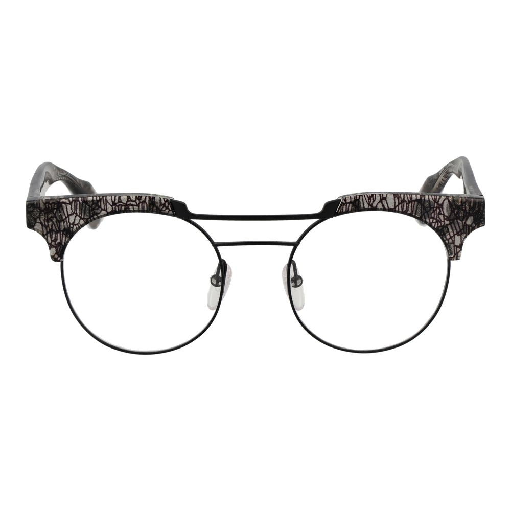 Gafas de plástico negro Yohji Yamamoto (montura)