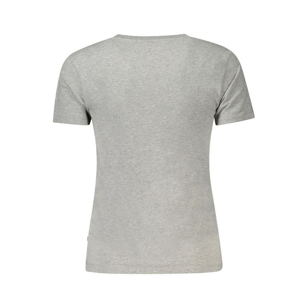 Camiseta Guess de algodón gris para mujer