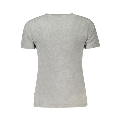Camiseta Guess de algodón gris para mujer