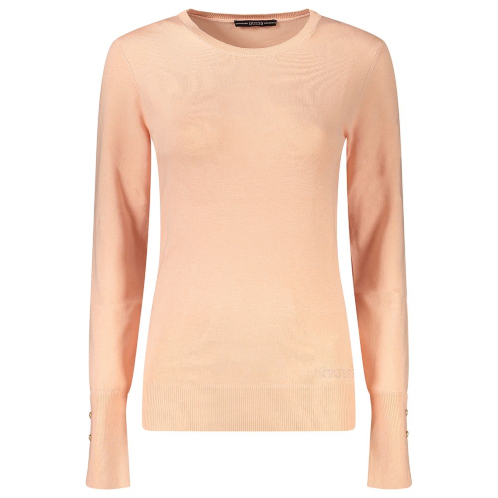 Suéter de mujer Guess Jeans Rosa de viscosa