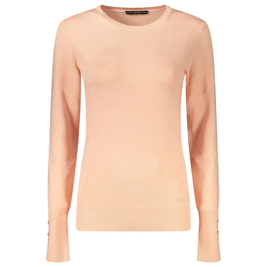 Suéter de mujer Guess Jeans Rosa de viscosa