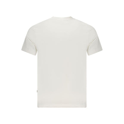 Camiseta de hombre Guess Jeans Bianco de algodón orgánico