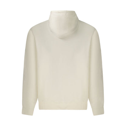 Sudadera con capucha de algodón Bianco para hombre Guess Jeans
