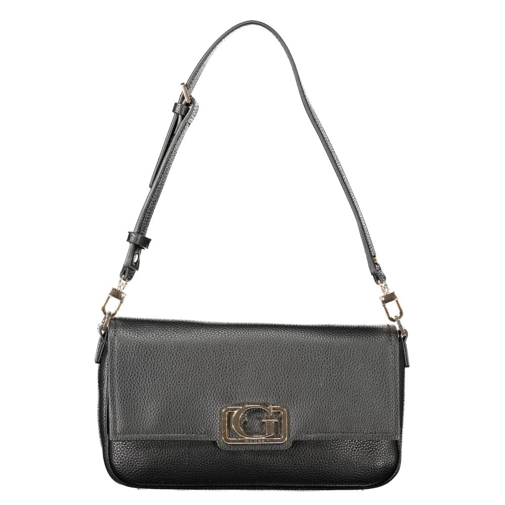 Guess Jeans Nero Poliuretano Bolso de Mujer