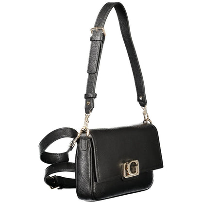 Guess Jeans Nero Poliuretano Bolso de Mujer