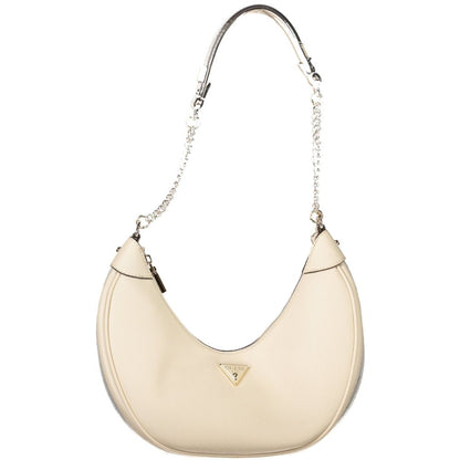 Bolso de mano Guess de poliuretano beige para mujer