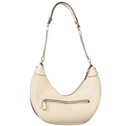 Bolso de mano Guess de poliuretano beige para mujer