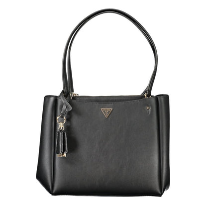 Guess Jeans Nero Poliuretano Bolso de Mujer