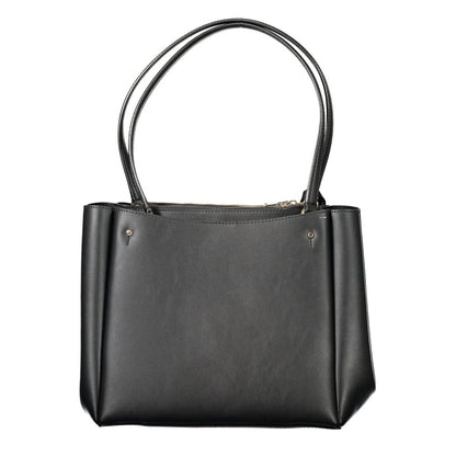 Guess Jeans Nero Poliuretano Bolso de Mujer