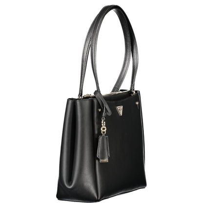 Guess Jeans Nero Poliuretano Bolso de Mujer