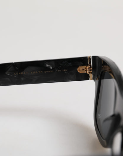 Gafas de sol Dolce & Gabbana Pearl White Acetate Frame DG4379 Domenico Shade