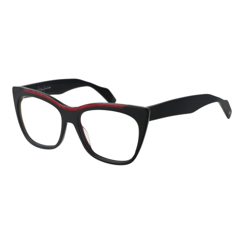 Gafas (monturas) de plástico negro Yohji Yamamoto